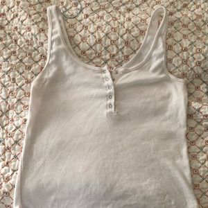 Brandy Melville button down tank